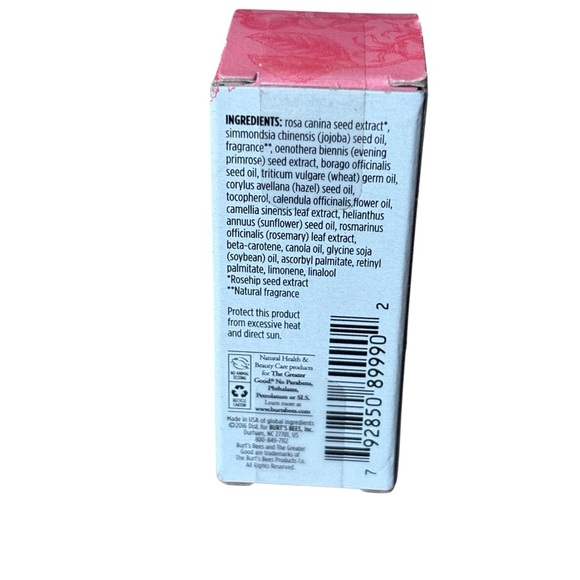 Burt's Bees Complete Nourishment Facial Oil NIB .05 oz - Picture 6 of 6